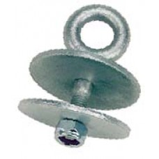 Tire Eye Bolts-3 per set-Galvanized-Eye Bolt-2 1 2 inch Bottom Washer