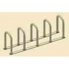 Inverted U Bike Rack On Rails 4 Loops 2 3 8 OD Round