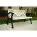 B6WBCLASSCASINO Classic Casino Style Bench 6 foot with back