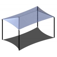 Four Post Hip Shade Cover 18x24