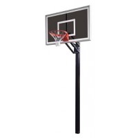 Champ Eclipse Adjustable Basketball System Inground