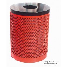 55 Gallon Trash Receptacle Only Perforated