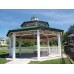 Octagon Shelter Double Tier All Steel 24 ga Precut Metal Roof 28 foot