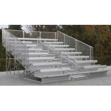 8 Row 31 foot Luxury Aluminum Bleacher