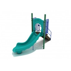 3 foot deck Freestanding Right Turn Slide