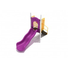 3 foot deck Freestanding Straight Wave Slide