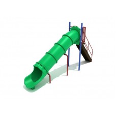 6 foot deck Freestanding Straight Tube Slide