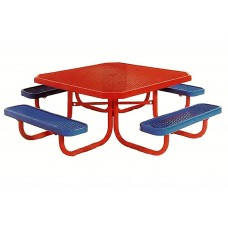 46 inch PRESCHOOL OCTAGON TABLE, DIAMOND ROLLED EDGE