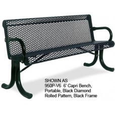 8 foot CAPRI BENCH INGROUND SLAT