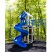 Twisty Spiral Slide 7 Foot Deck