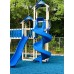 Twisty Spiral Slide 9 Foot Deck