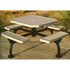 T46WEBOCT-3SM WEB Style Octagon Table 46 inch