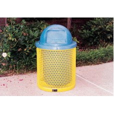 Trash Receptacle TR32PERF 32 Gallon Perforated Metal