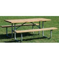 6 Foot Heavy Duty Table Pressure Treated