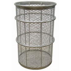 55 Gallon Galvanized Expanded Receptacle