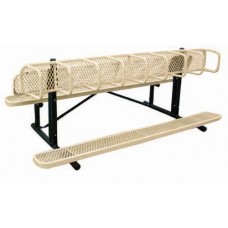 8 Space Golf Bag Bench - perforated