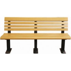 6 foot Modern Recycled Plastic Bench