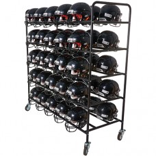 Football Helmet Cart Black
