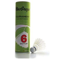 MacGregor Tournament Shuttlecocks White