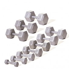 Hex Dumbbell Set 5 50 pound