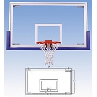 FT235 Glass Basketball Backboard