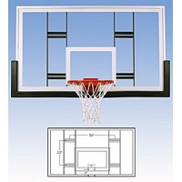 FT239 Glass Basketball Backboard