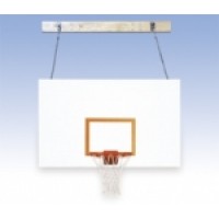 SuperMount 46 Magnum Stationary Wallmount Basketball System