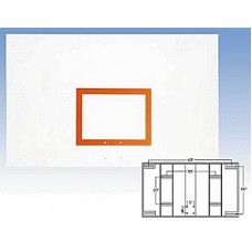 FT265B Rectangular Steel Basketball Backboard