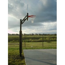 Champ Nitro Adjustable Basketball System Surface Mount