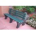 Central Park Bench 4 foot Recycled