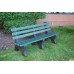 Central Park Bench 6 foot Recycled