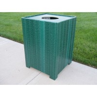 Standard Square Receptacle 20 Gallon Standard Square Receptacle 20 Gallon