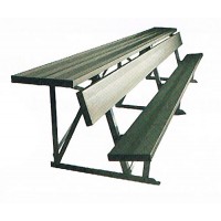 21DSBPBA 21 foot Double Shelf Back Bench