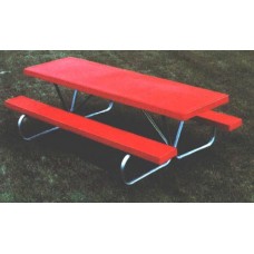 8BGF 8 foot Fiberglass Plank Picnic Table