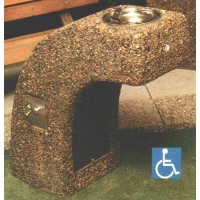 CHFFBC Accessible Drinking Water Fountain Concrete  Bowl