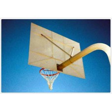 Steel Rectangle Backboard 72 inch W x 48 H inch